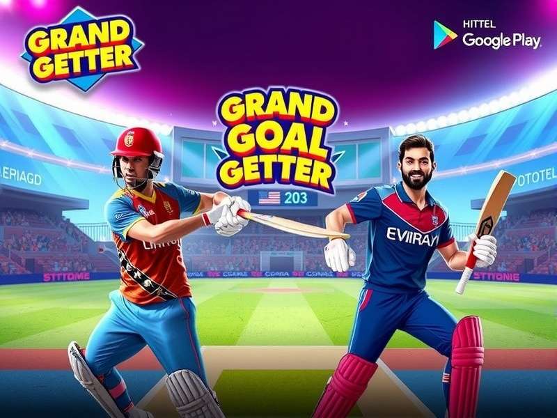 Grand Goal Getter Game Cover - Desi Sports RPG Action